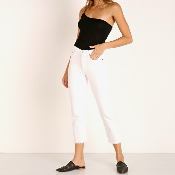 Levi’s • Wedgie Straight Cold Feet Women's White Jeans - Picture 1 of 9